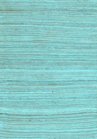 Abstract Light Blue Contemporary Rug, con2917lblu