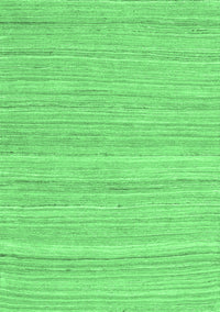 Abstract Emerald Green Contemporary Rug, con2917emgrn