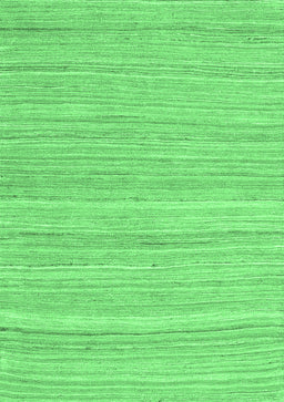 Abstract Emerald Green Contemporary Rug, con2917emgrn