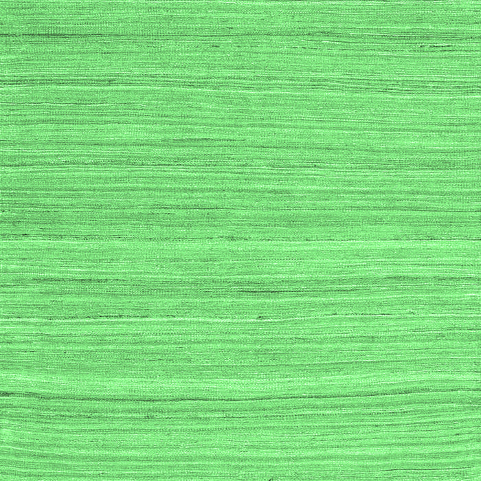 Square Machine Washable Abstract Emerald Green Contemporary Area Rugs, wshcon2917emgrn