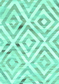 Southwestern Turquoise Country Rug, con2918turq