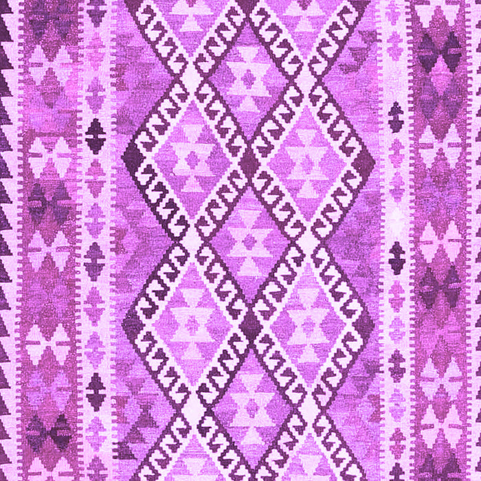 Machine Washable Southwestern Purple Country Area Rugs, wshcon2919pur