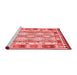 Country Red Washable Rugs