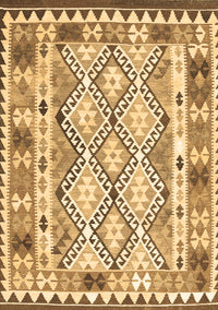 Southwestern Brown Country Rug, con2919brn