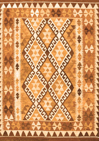 Southwestern Orange Country Rug, con2919org