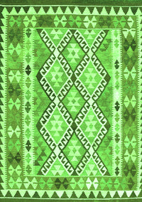 Southwestern Green Country Rug, con2919grn