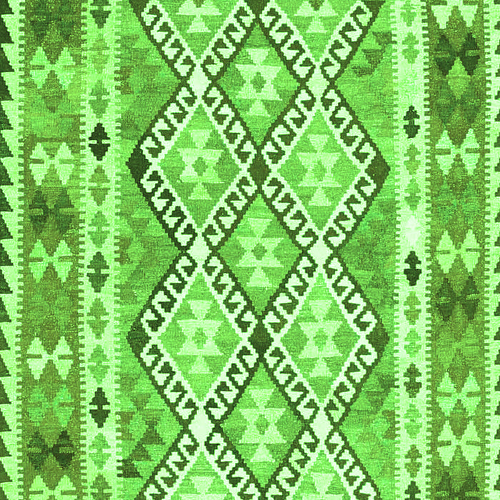 Southwestern Green Country Rug, con2919grn