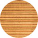 Machine Washable Abstract Orange Contemporary Area Rugs, wshcon291org