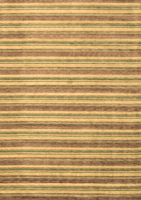 Abstract Brown Contemporary Rug, con291brn