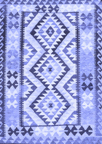 Southwestern Blue Country Rug, con2920blu