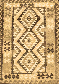 Southwestern Brown Country Rug, con2920brn