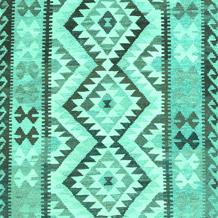 Southwestern Turquoise Country Rug, con2920turq