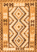 Southwestern Orange Country Rug, con2920org