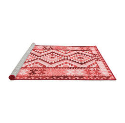 Country Red Washable Rugs