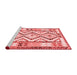 Country Red Washable Rugs