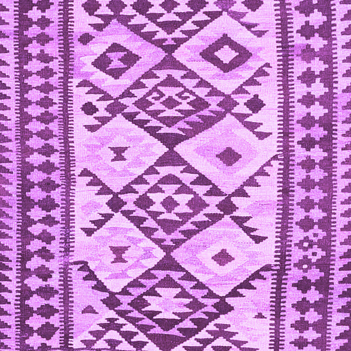 Machine Washable Southwestern Purple Country Area Rugs, wshcon2921pur