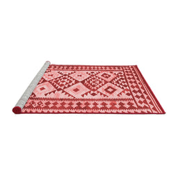 Country Red Washable Rugs