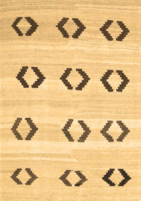 Southwestern Brown Country Rug, con2922brn