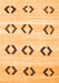 Serging Thickness of Machine Washable Southwestern Orange Country Area Rugs, wshcon2922org