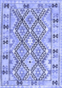 Southwestern Blue Country Rug, con2923blu