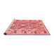 Country Red Washable Rugs