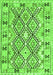 Southwestern Green Country Rug, con2923grn