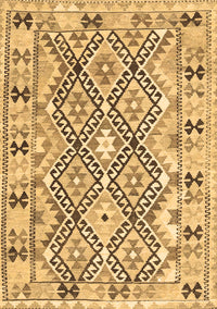 Southwestern Brown Country Rug, con2923brn