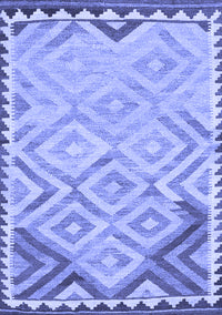 Southwestern Blue Country Rug, con2924blu