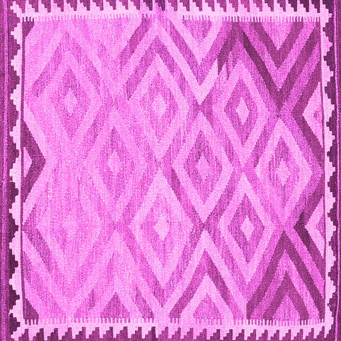 Square Southwestern Pink Country Rug, con2924pnk