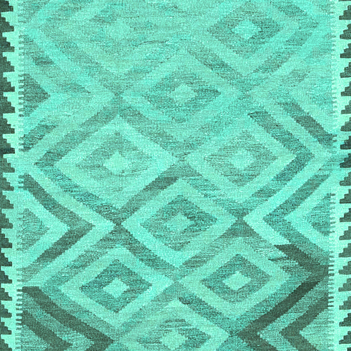Southwestern Turquoise Country Rug, con2924turq