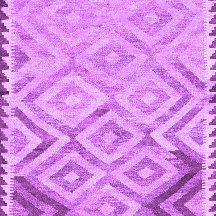 Machine Washable Southwestern Purple Country Area Rugs, wshcon2924pur