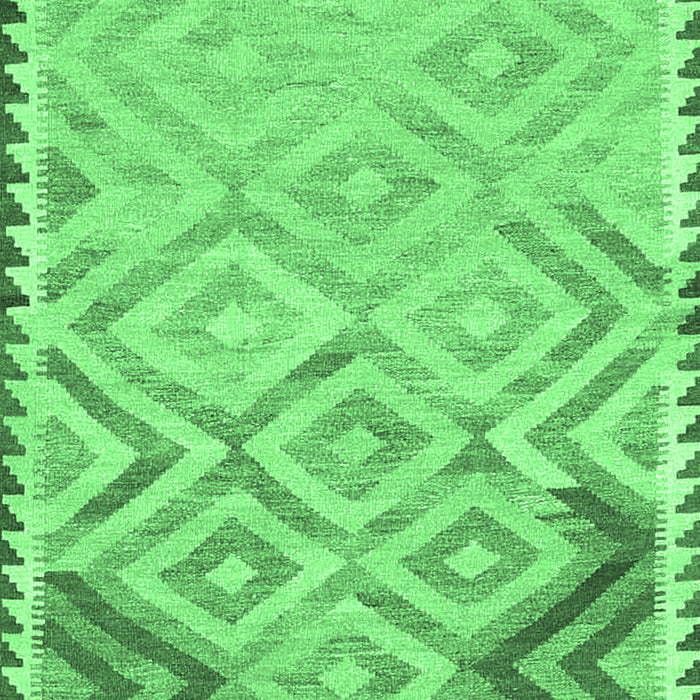 Southwestern Emerald Green Country Rug, con2924emgrn