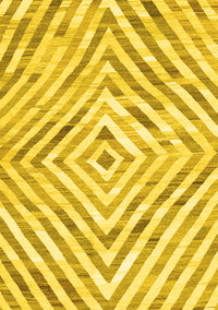 Southwestern Yellow Country Rug, con2925yw