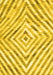 Southwestern Yellow Country Rug, con2925yw