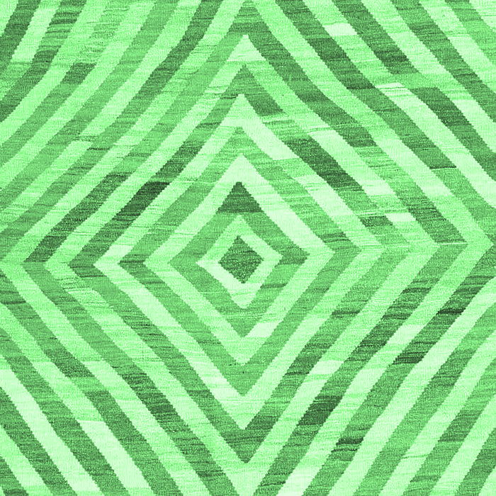 Machine Washable Southwestern Emerald Green Country Area Rugs, wshcon2925emgrn
