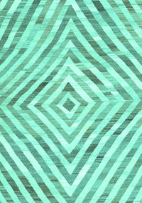 Southwestern Turquoise Country Rug, con2925turq