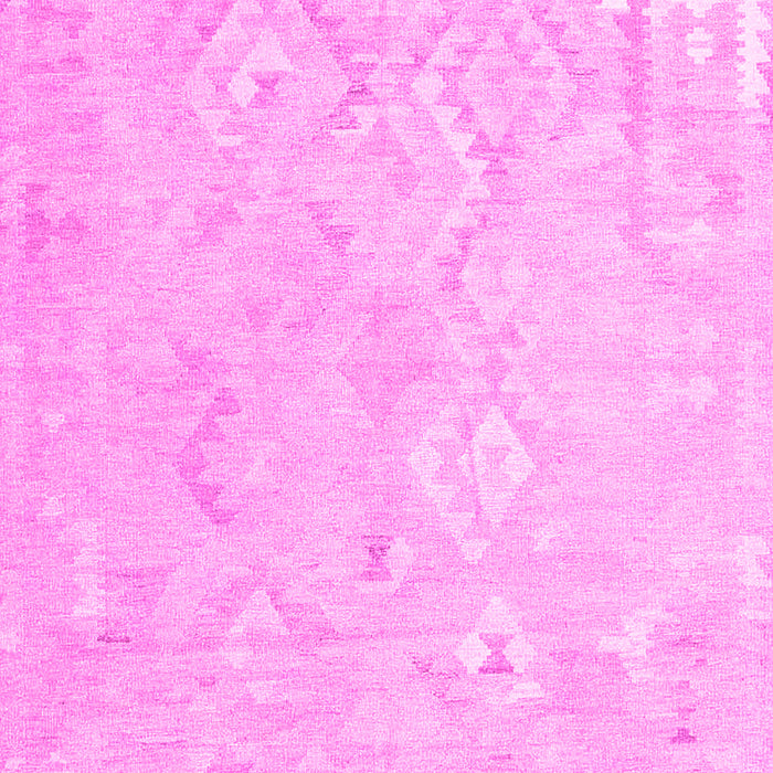 Machine Washable Solid Pink Modern Rug, wshcon2926pnk
