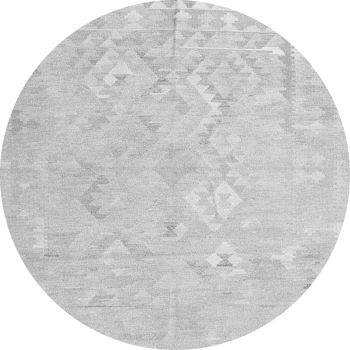 Square Solid Gray Modern Rug, con2926gry
