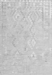 Solid Gray Modern Rug, con2926gry