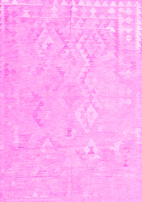 Solid Pink Modern Rug, con2926pnk