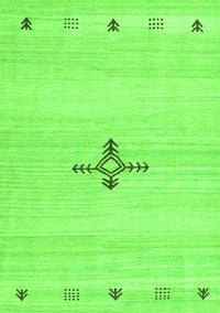 Solid Green Modern Rug, con2927grn