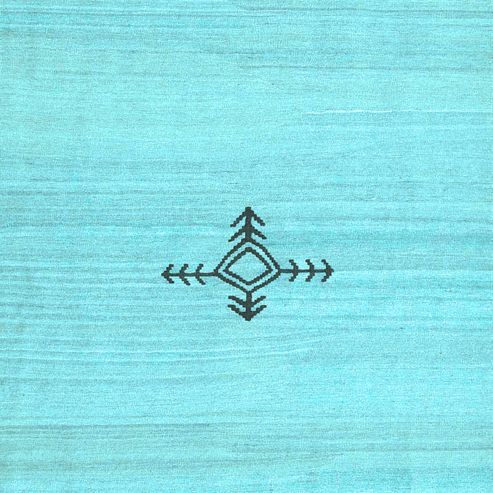 Machine Washable Solid Light Blue Modern Rug, wshcon2927lblu