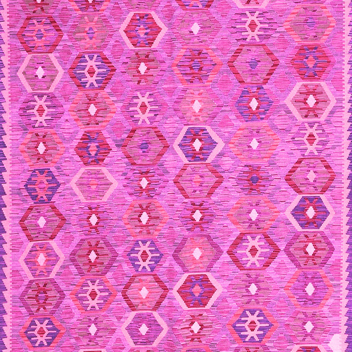 Abstract Pink Contemporary Rug, con2928pnk