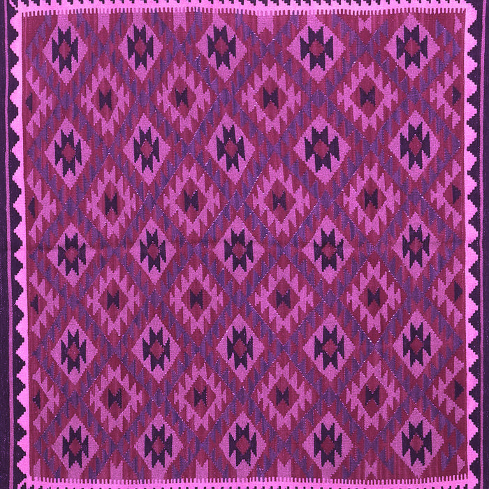 Square Oriental Purple Traditional Rug, con2929pur