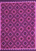 Machine Washable Oriental Purple Traditional Area Rugs, wshcon2929pur