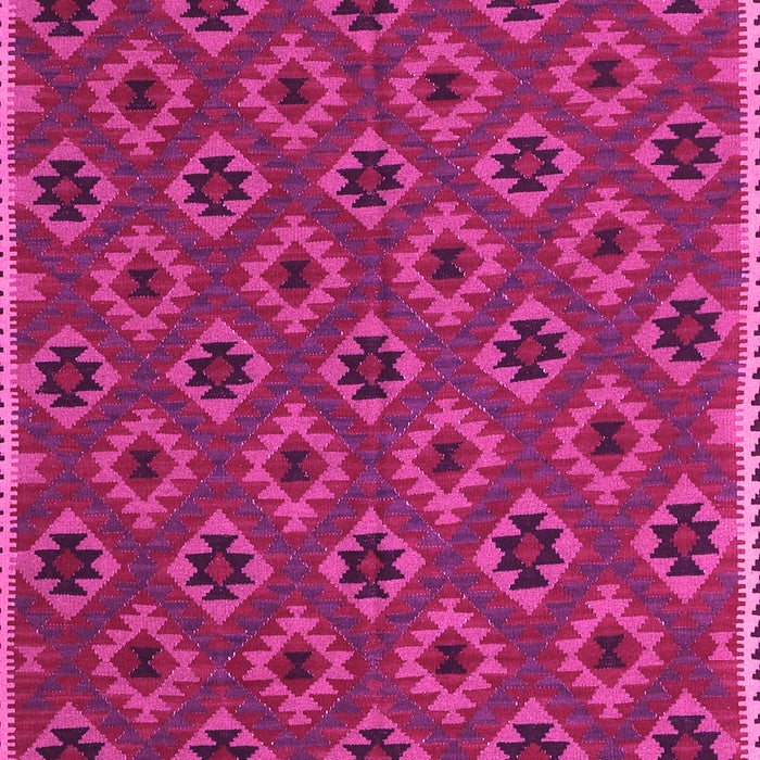 Machine Washable Oriental Pink Traditional Rug, wshcon2929pnk