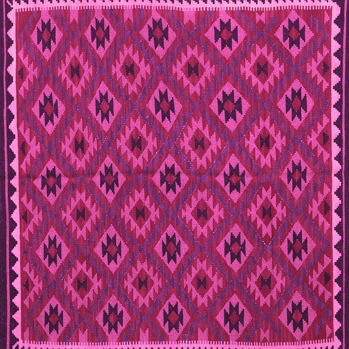 Square Oriental Pink Traditional Rug, con2929pnk