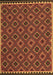 Oriental Brown Traditional Rug, con2929brn