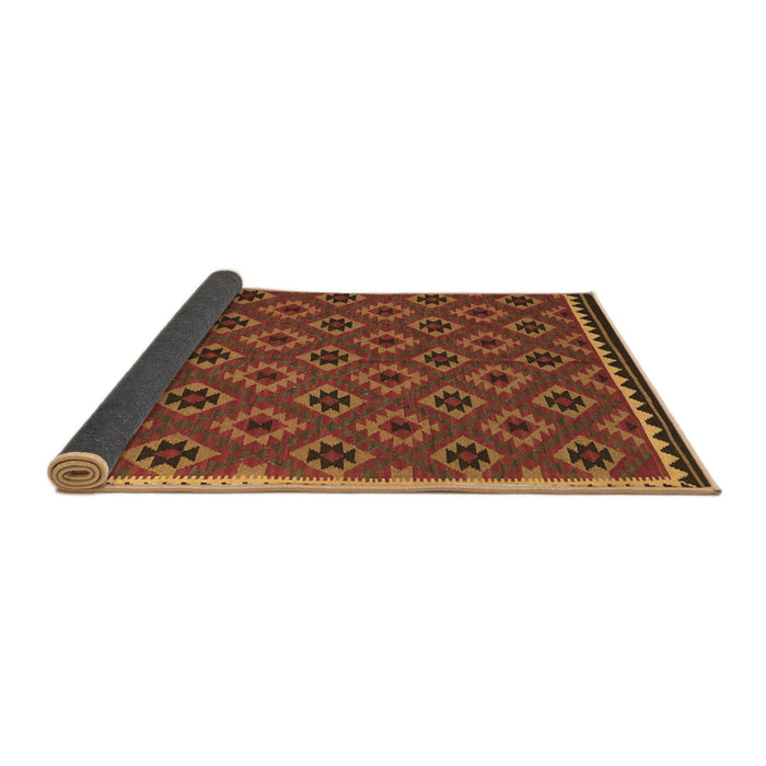 Sideview of Oriental Brown Traditional Rug, con2929brn