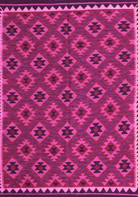 Oriental Pink Traditional Rug, con2929pnk